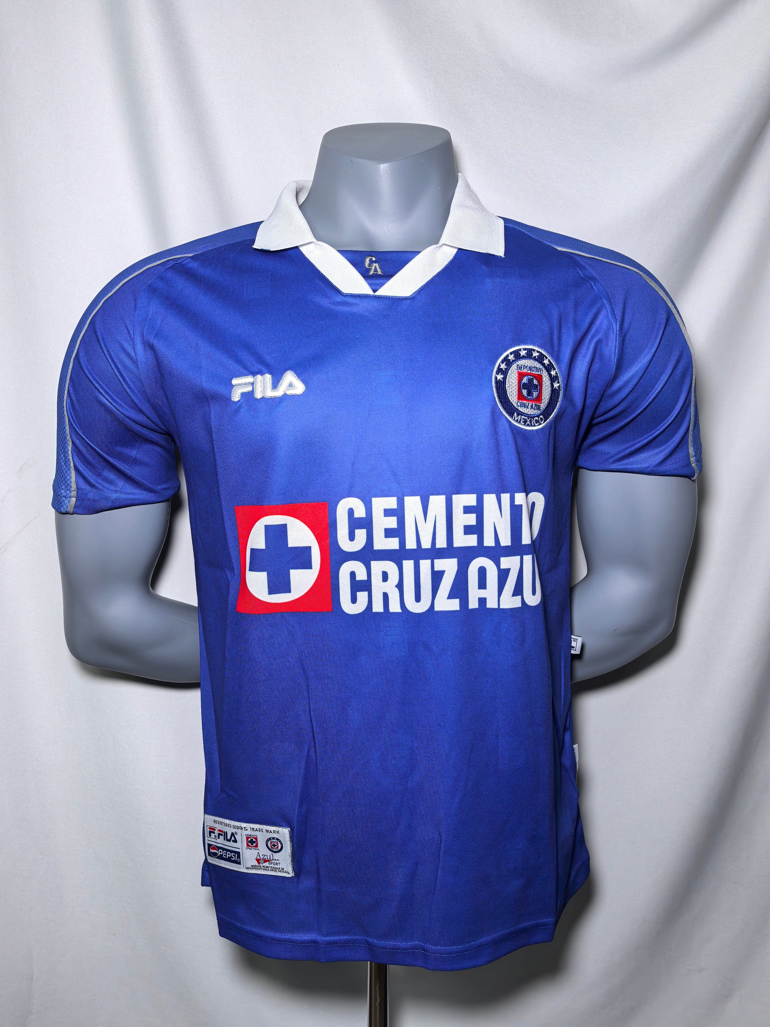 Jersey Local Cruz Azul Copa Libertadores 2001 - Jersey Retro