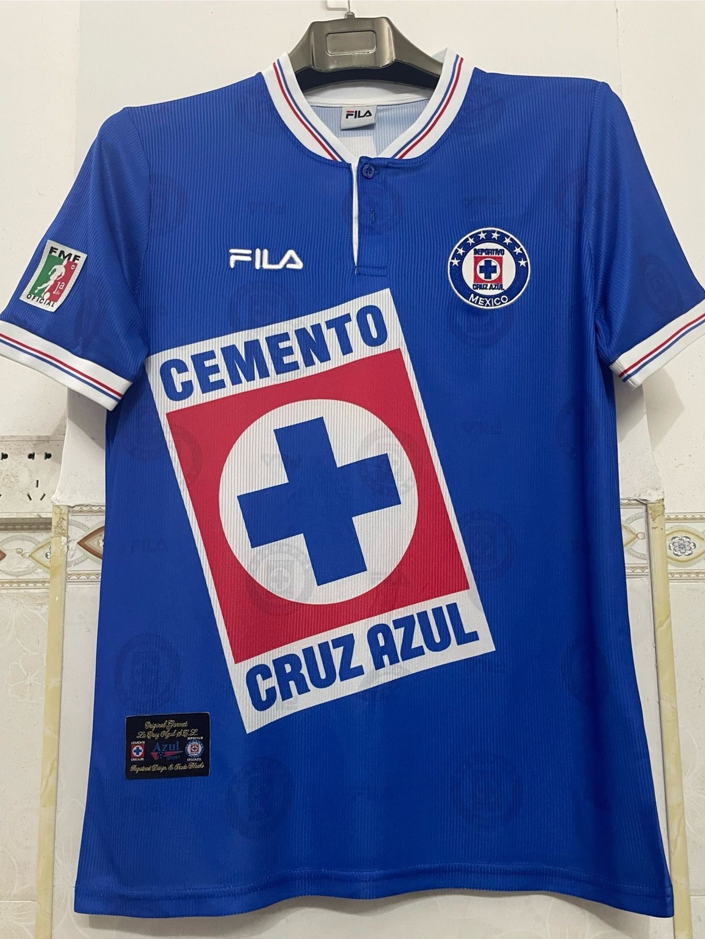 Jersey Local Cruz Azul 1997 - Jersey Retro