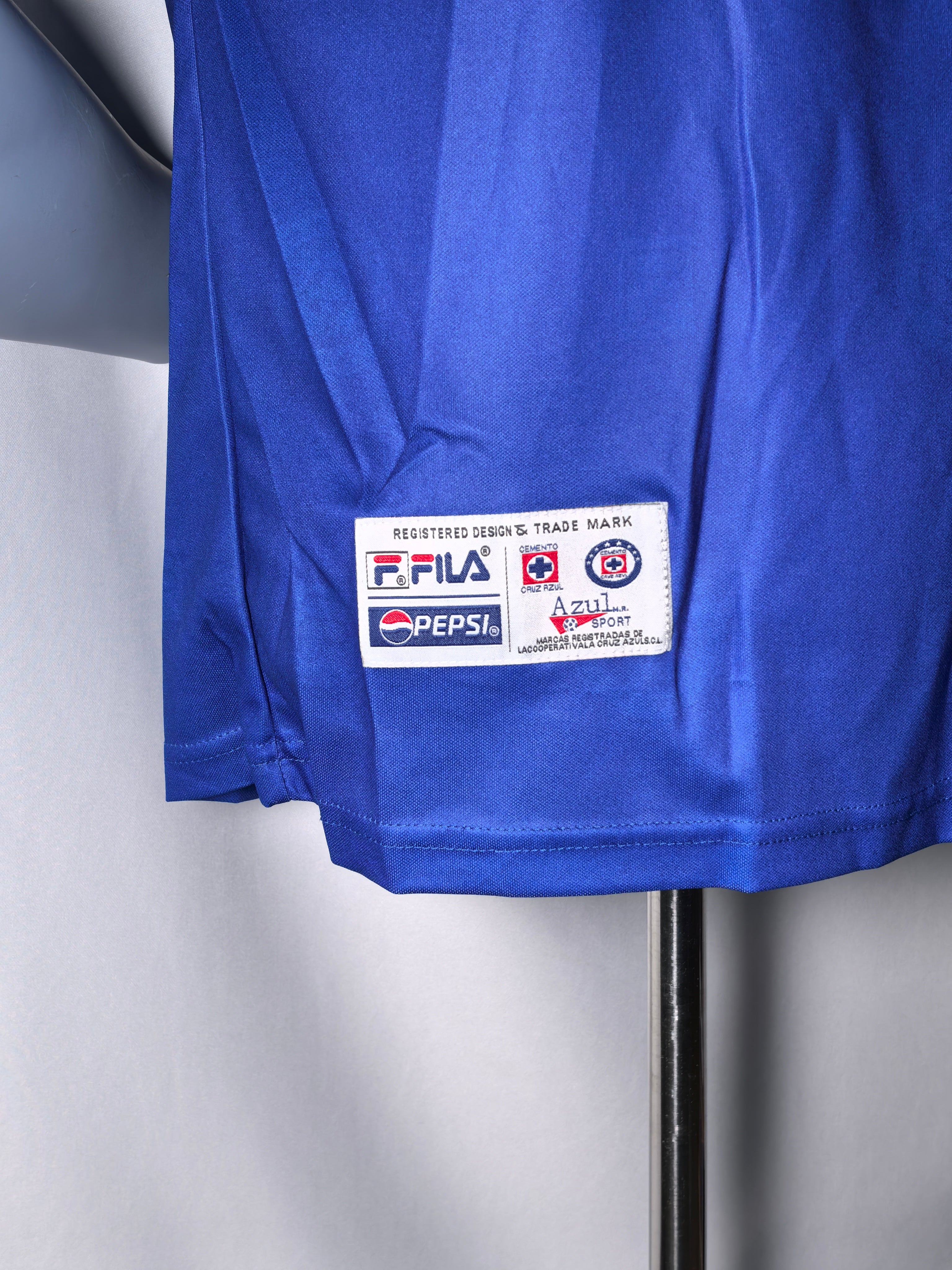 Jersey Local Cruz Azul Copa Libertadores 2001 - Jersey Retro