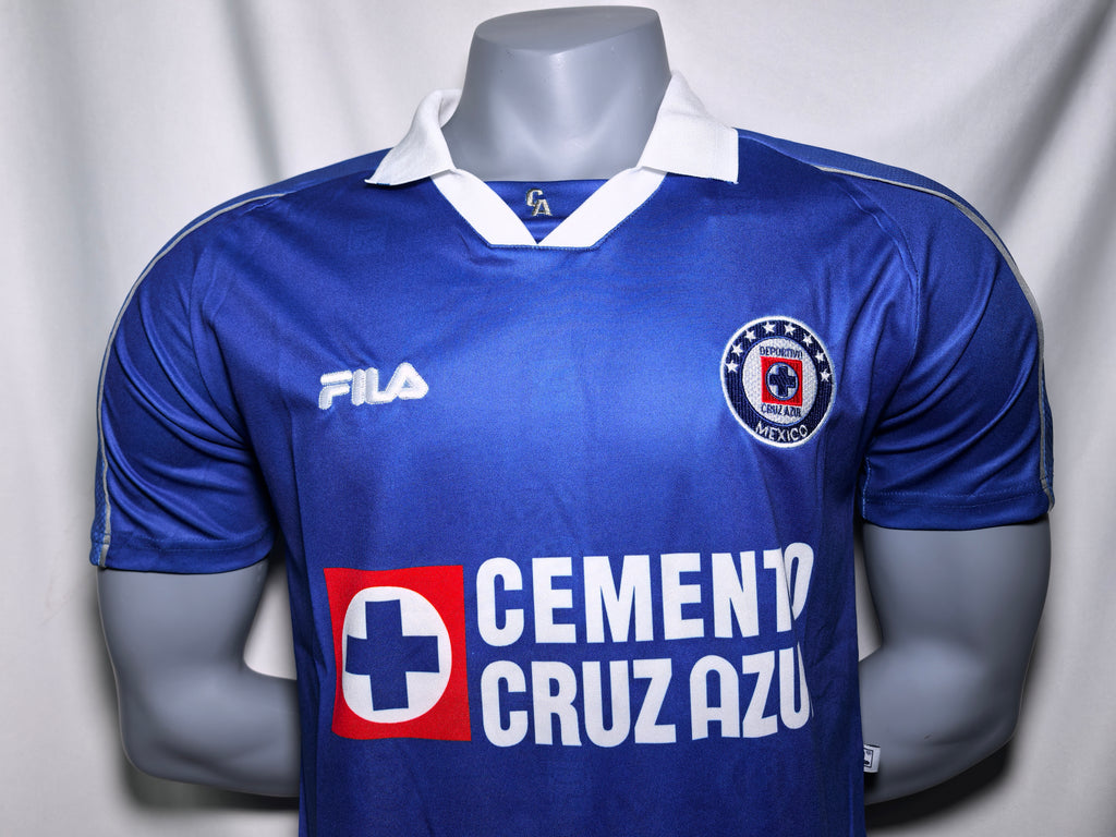 Jersey Local Cruz Azul Copa Libertadores 2001 - Jersey Retro