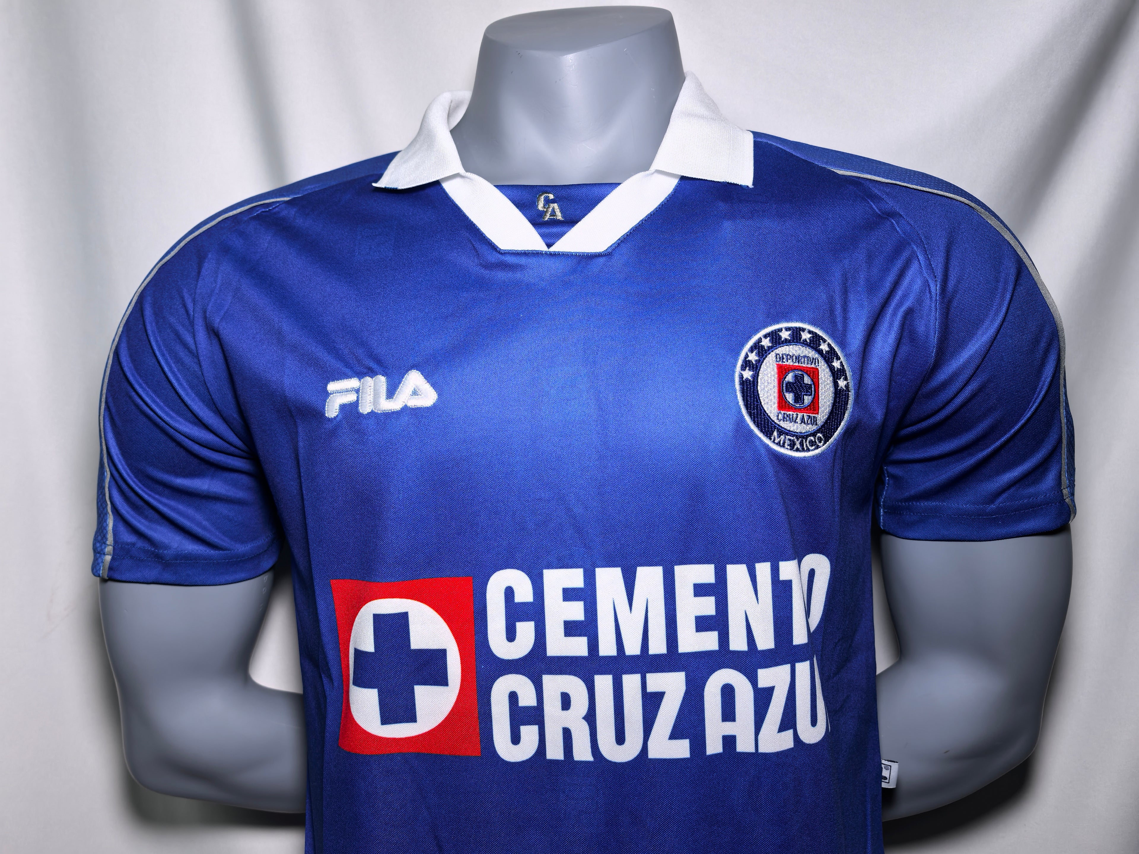 Jersey Local Cruz Azul Copa Libertadores 2001 - Jersey Retro